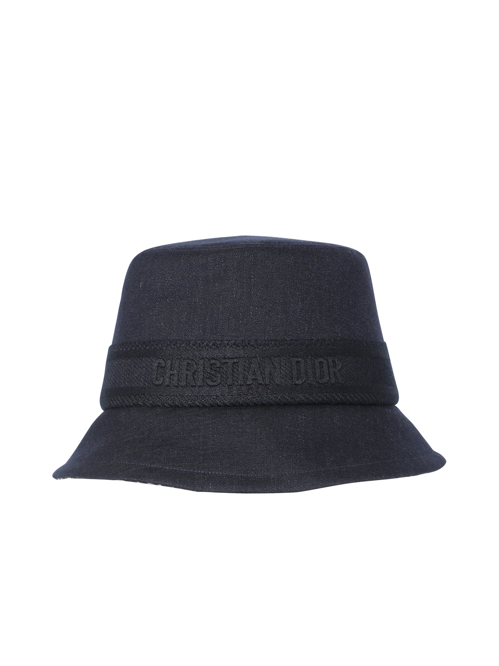 Dior denim small brim bucket hat