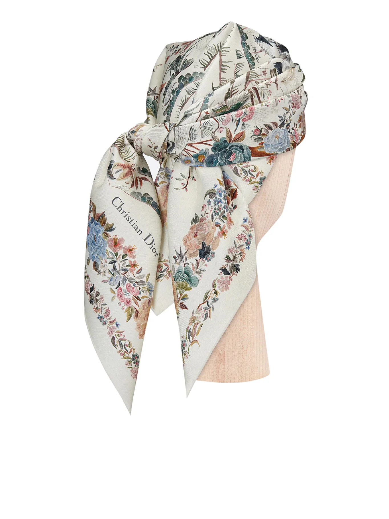 DIOR JARDIN D`HIVER SQUARE SCARF - Image 3