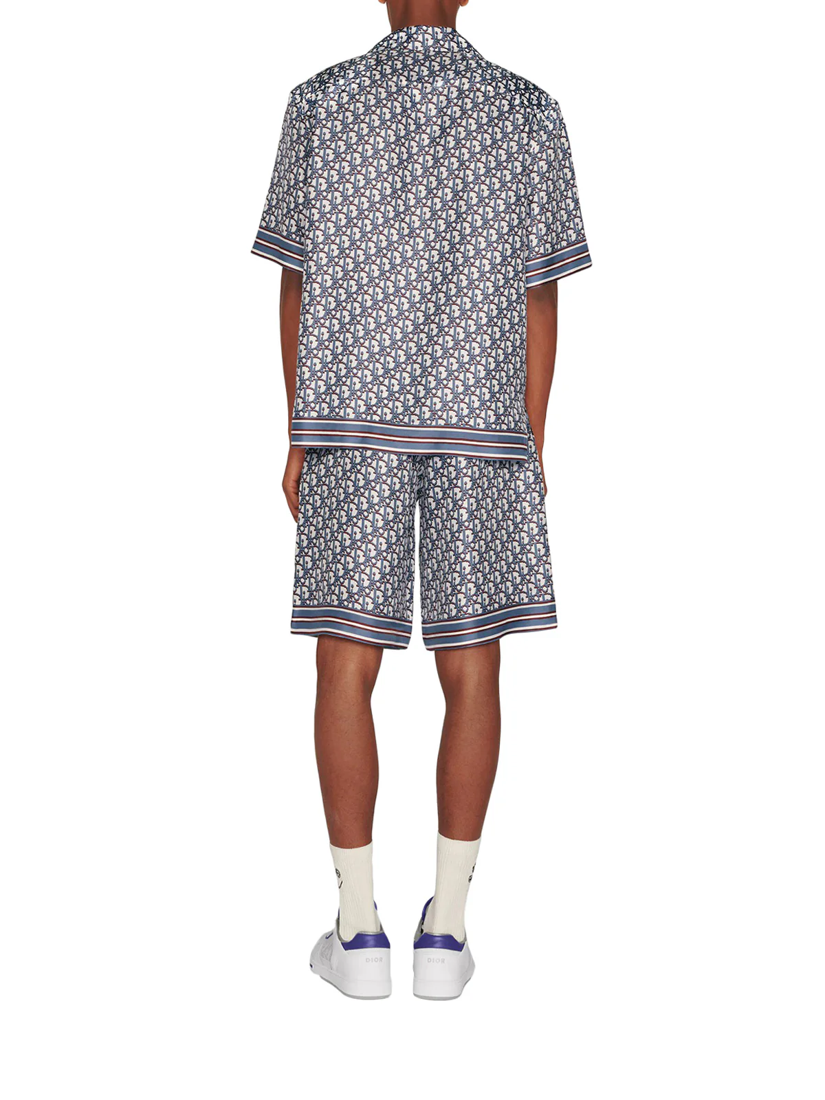 DIOR OBLIQUE PIXEL HAWAIIAN SHIRT - Image 3