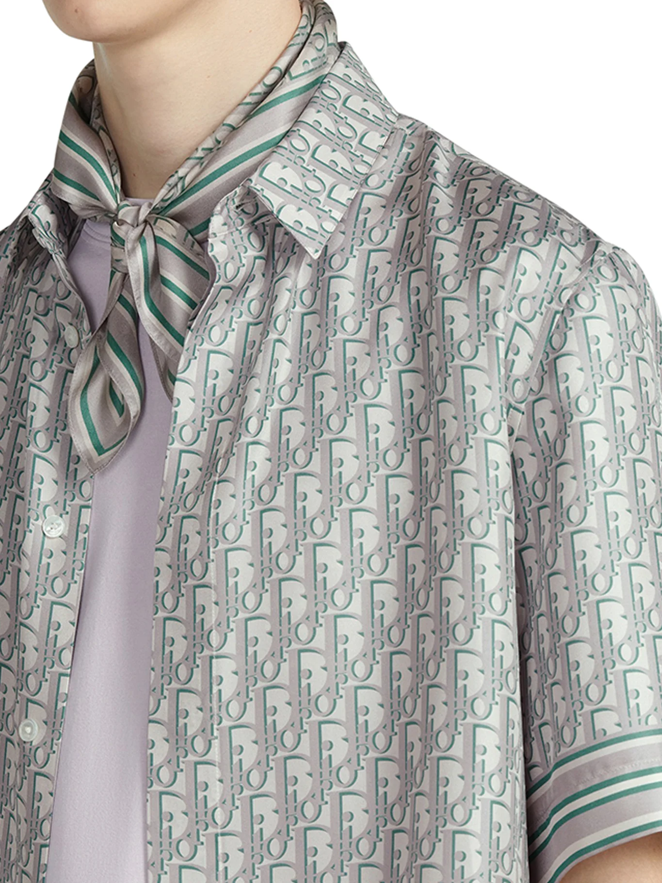 DIOR OBLIQUE SHORT SLEEVED SHIRT - Image 5