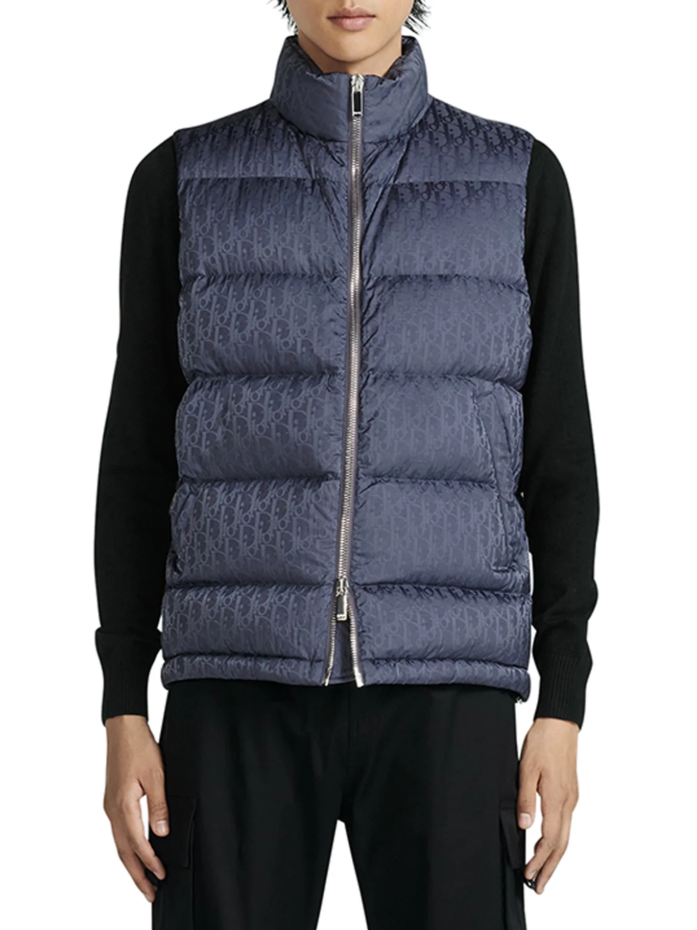 DIOR OBLIQUE SLEEVELESS DOWN JACKET - Image 2