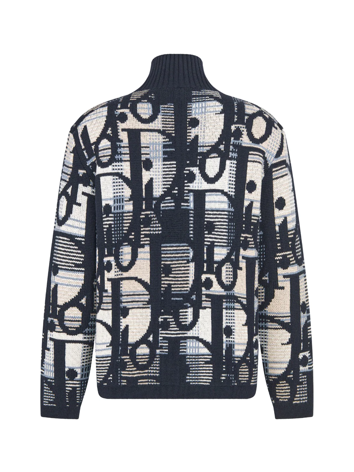DIOR OBLIQUE SWEATER WITH TARTAN PATTERN - Image 4