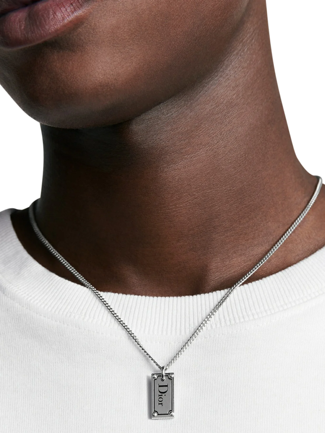 Dior platelet pendant necklace - Image 2