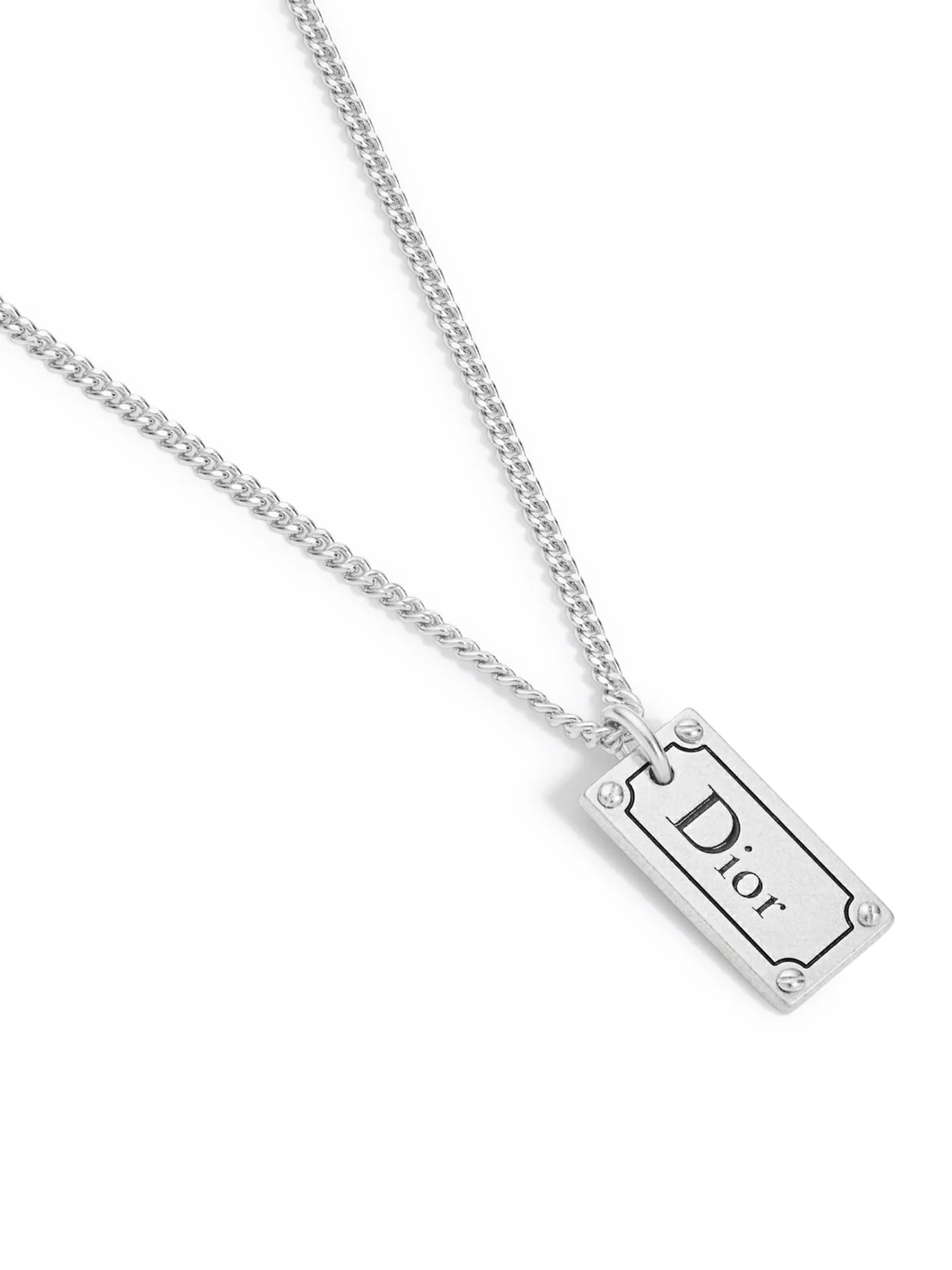 Dior platelet pendant necklace - Image 3