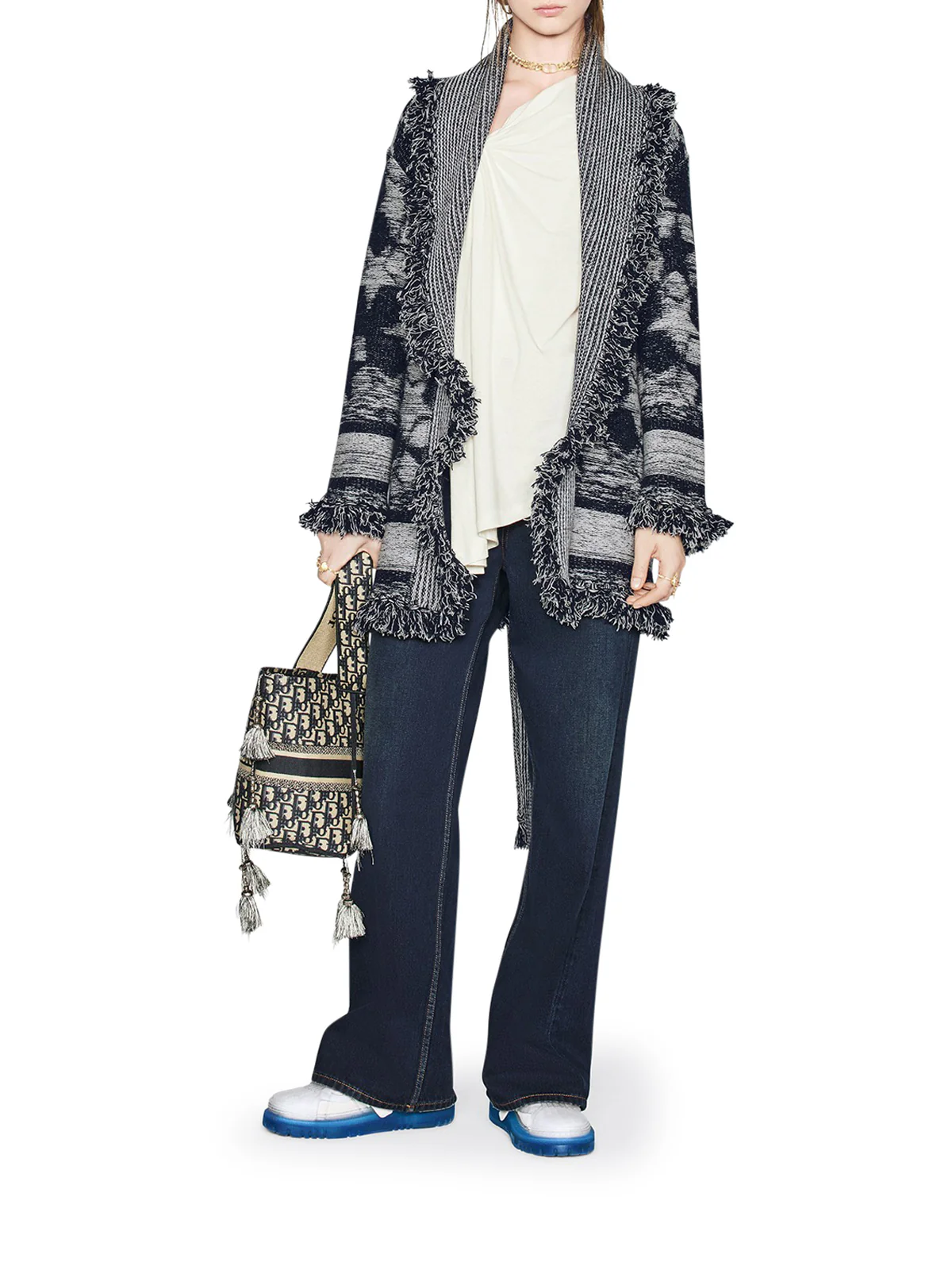FLARED HAUTE COUTURE JEANS IN DENIM
