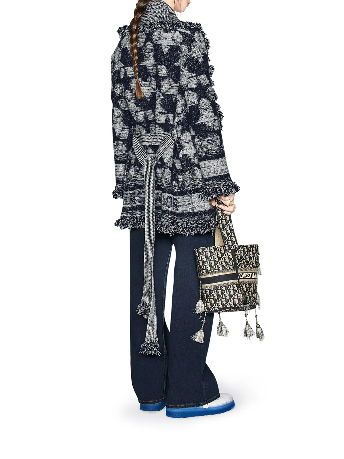 FLARED HAUTE COUTURE JEANS IN DENIM - Image 3