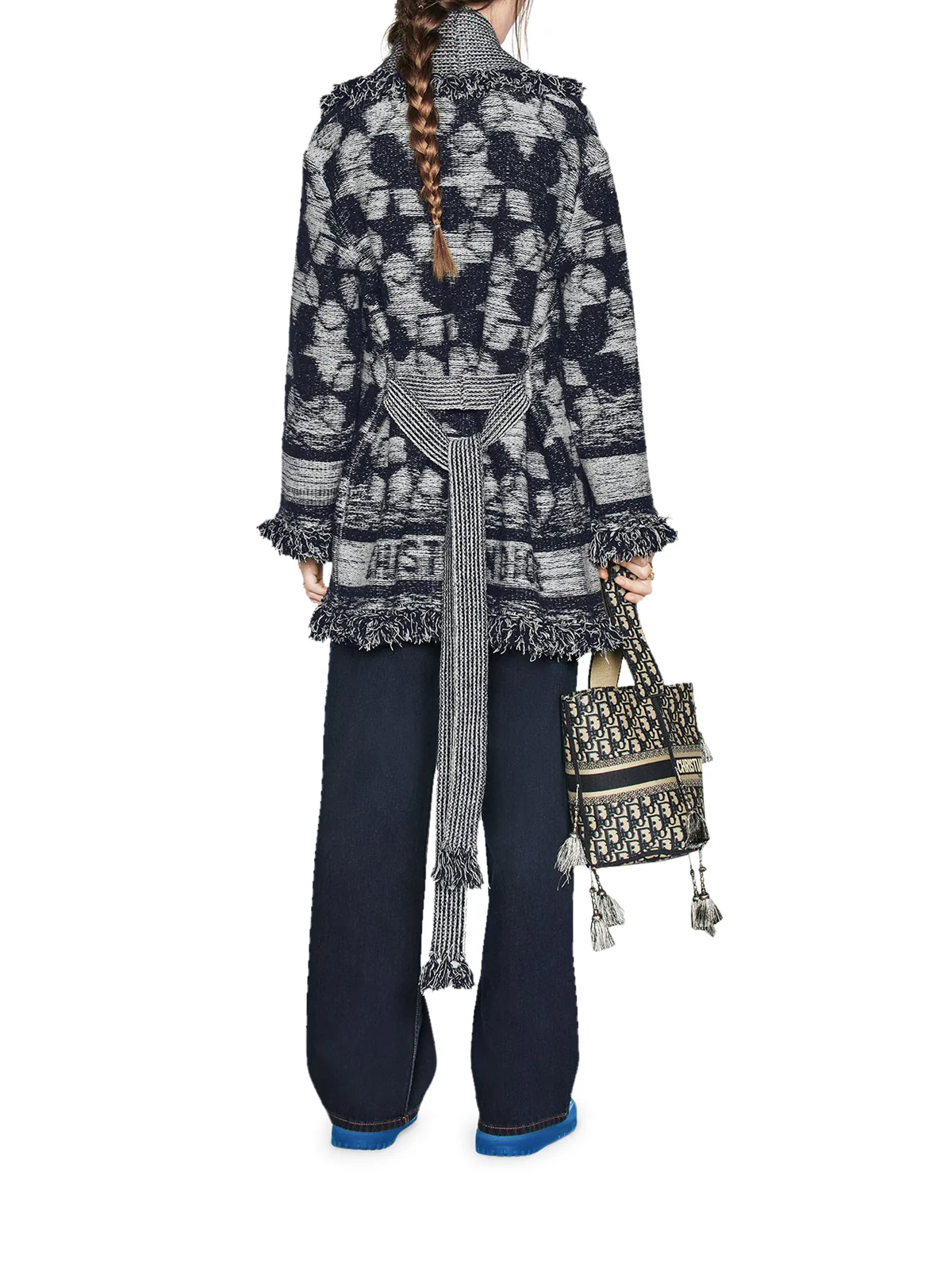 FLARED HAUTE COUTURE JEANS IN DENIM - Image 4