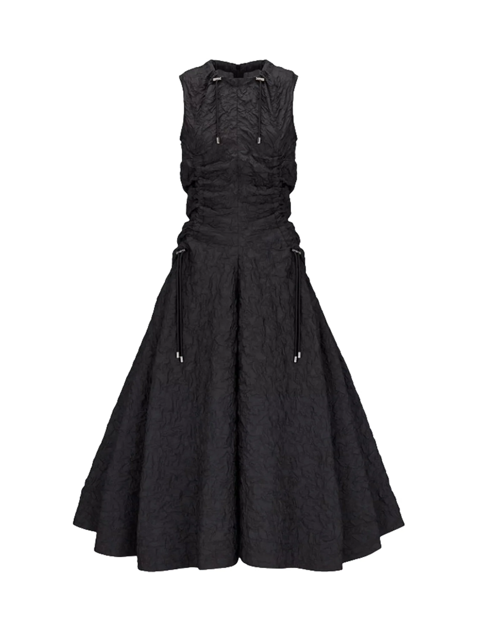FLARED MIDI DRESS