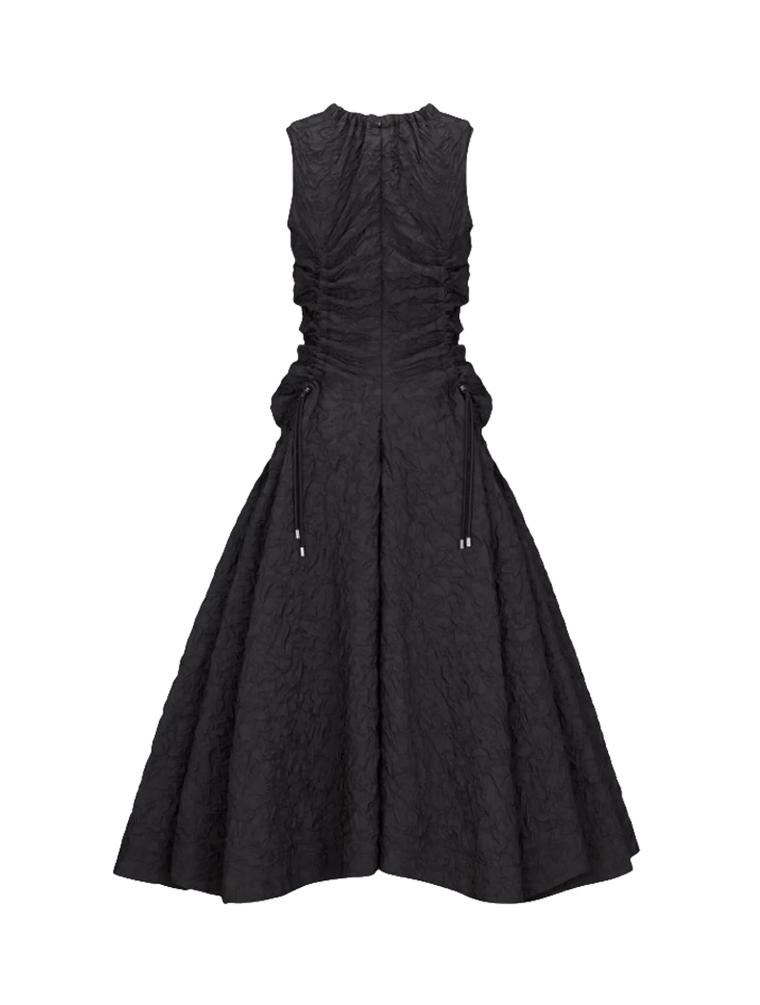 FLARED MIDI DRESS - Image 6