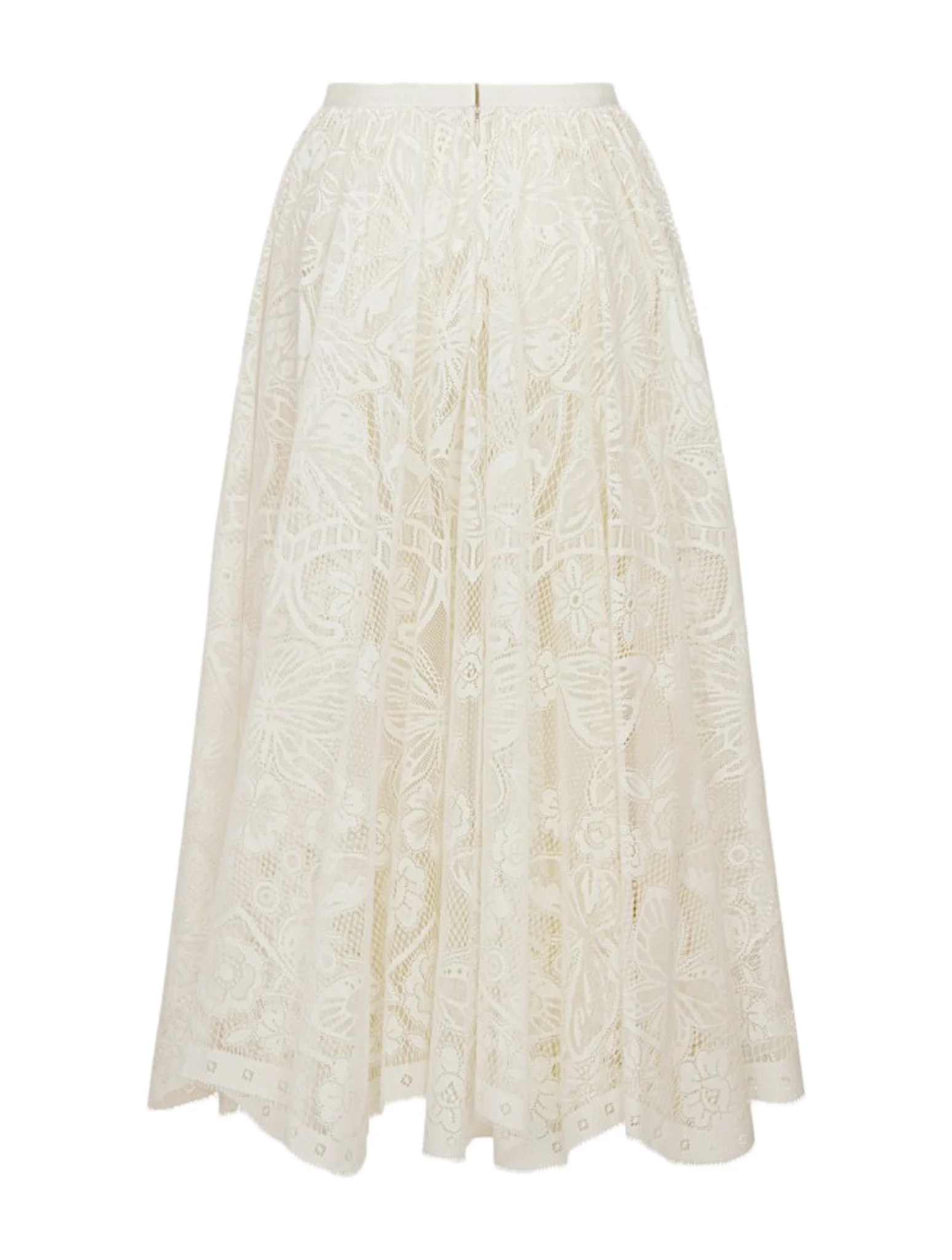 FLARED MIDI SKIRT - Image 2
