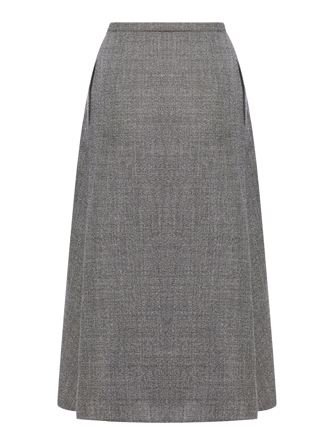 flared wool skirt - Image 2