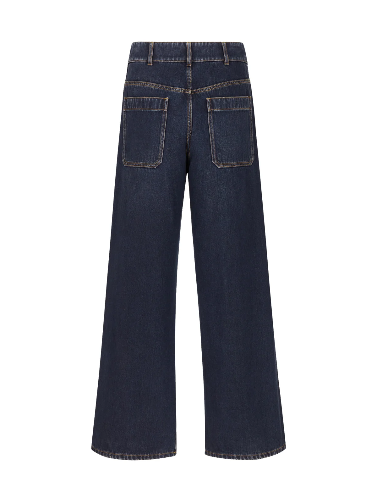 HAUTE COUTURE FLARED JEANS IN DENIM - Image 4