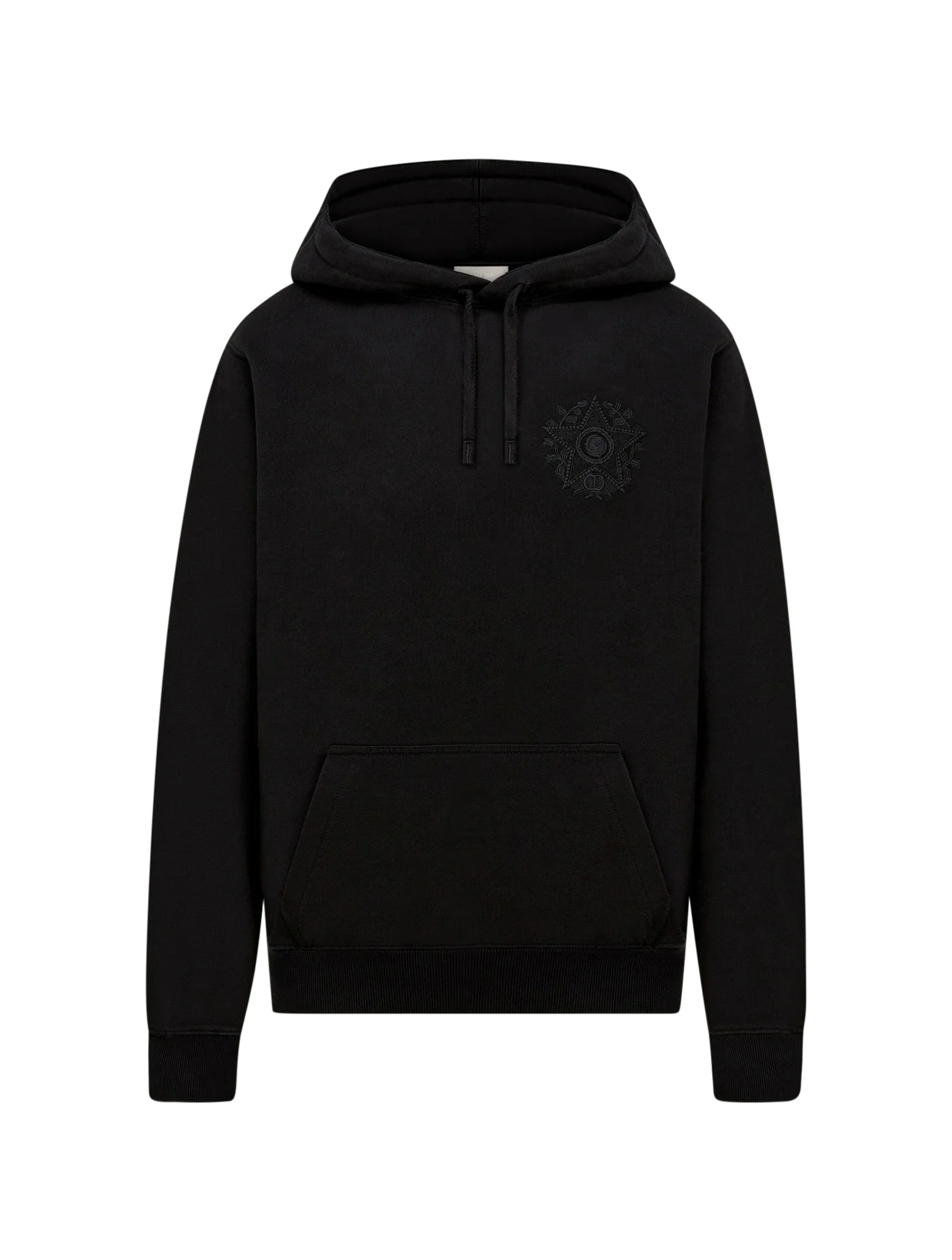 HOODED SWEATSHIRT, COMFORTABLE FIT AND CD ÉTOILE EMBROIDERY
