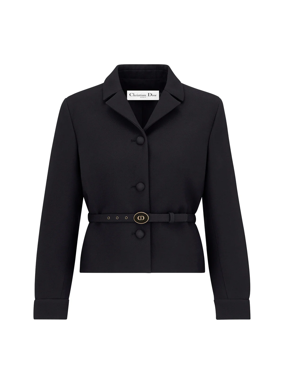 JACKET CROPPED V08 WITH DIOR BELT - Image 2