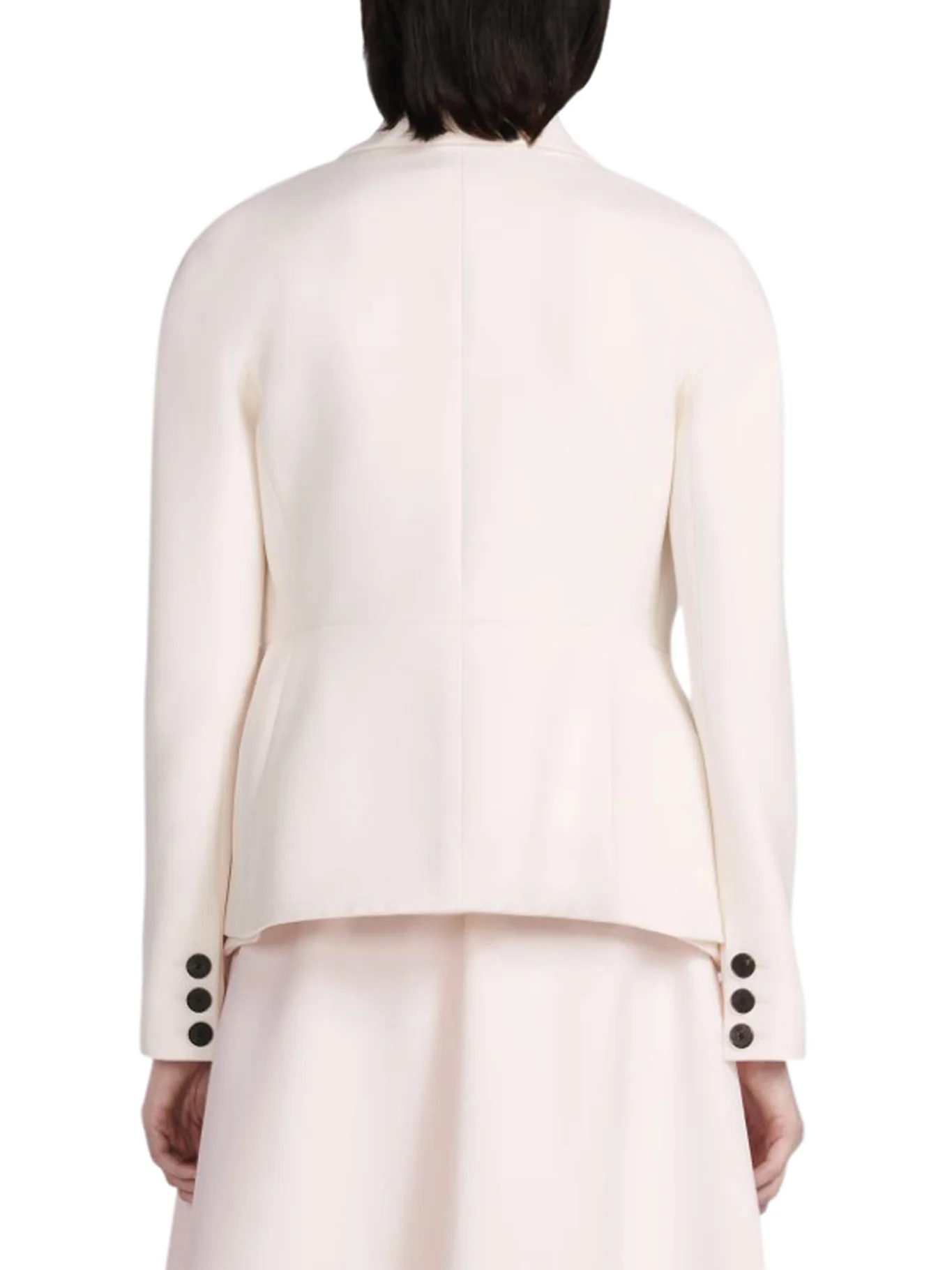 JACKET WITH WOOL AND SILK BASQUE - Image 3