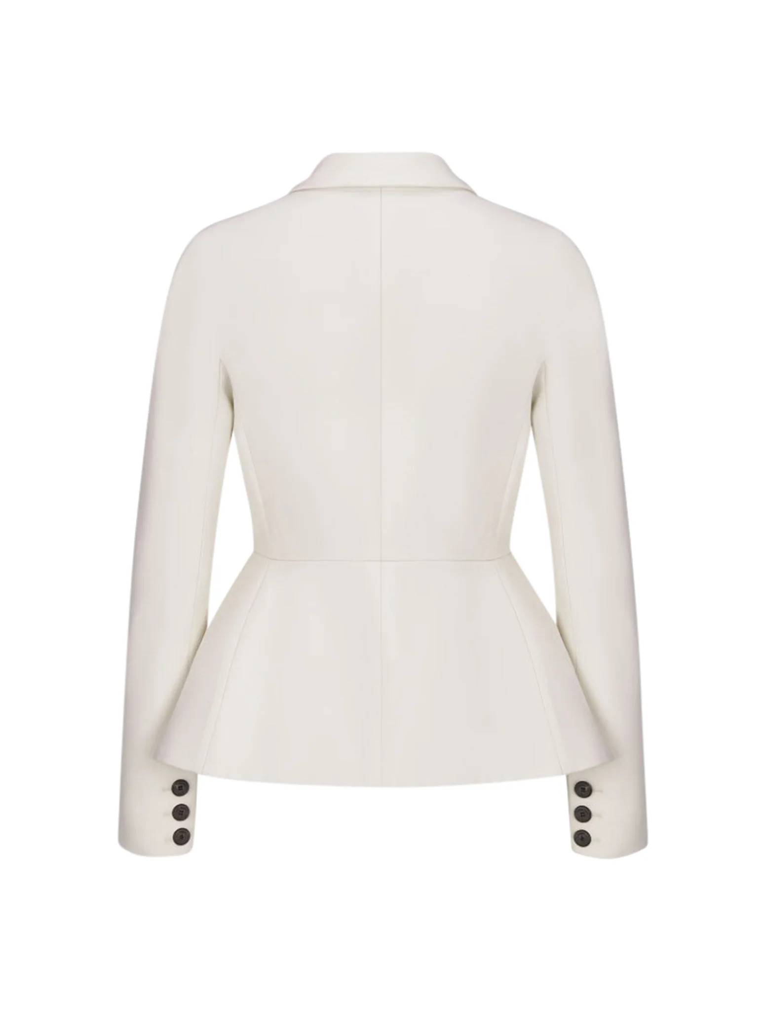 JACKET WITH WOOL AND SILK BASQUE - Image 5