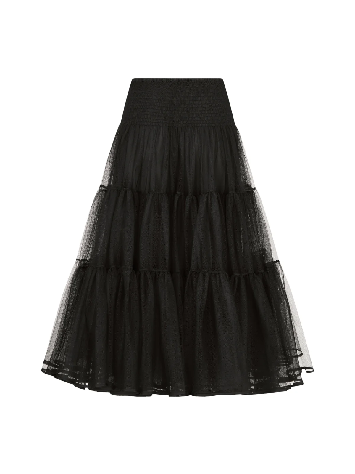 MIDI SKIRT WITH RUFFLES - Image 5