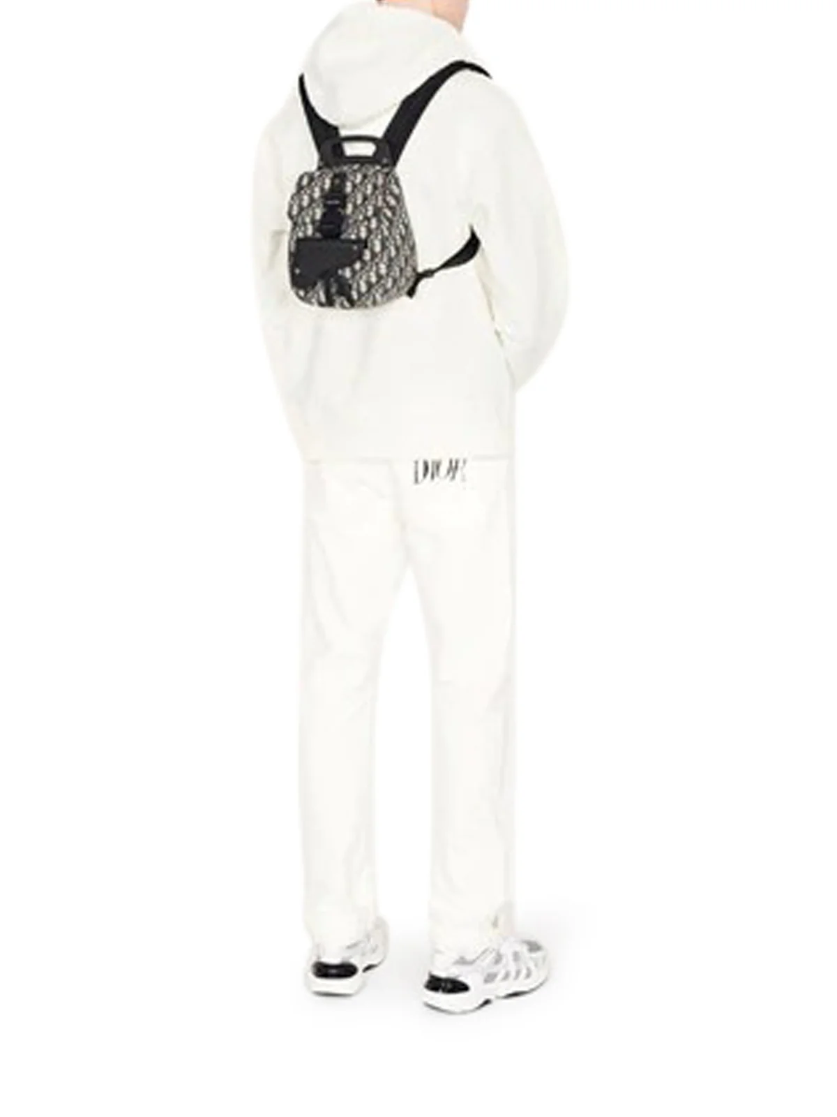 MINI DIOR OBLIQUE JACQUARD SADDLE BACKPACK - Image 7