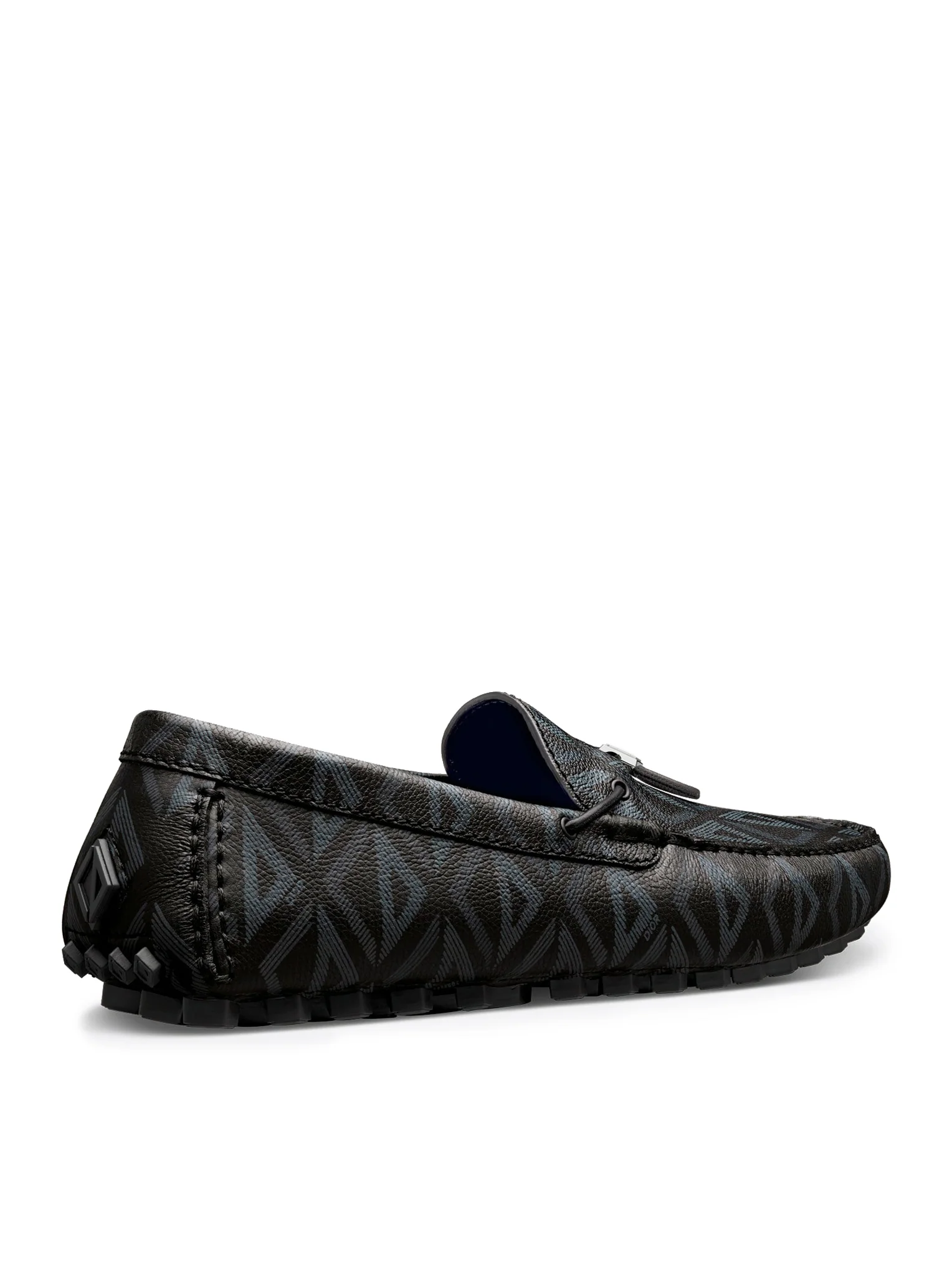 ODEON DRIVER in black CD Diamond grained leather - Image 3