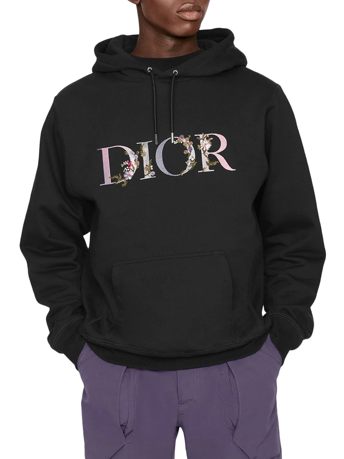 OVERSIZE DIOR FLOWERS HOODY