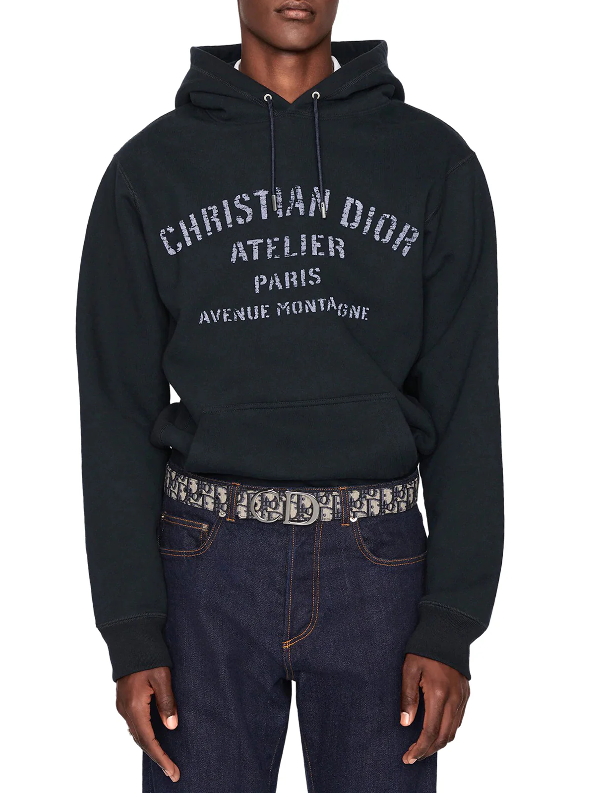 OVERSIZED `CHRISTIAN DIOR ATELIER` HOODED SWEATSHIRT