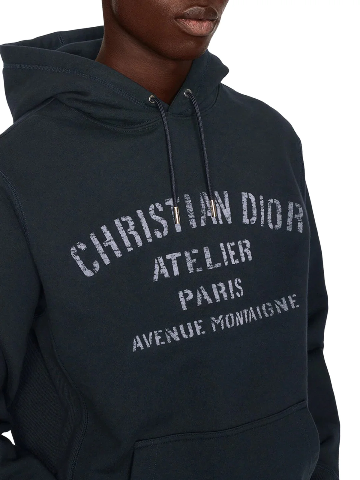 OVERSIZED `CHRISTIAN DIOR ATELIER` HOODED SWEATSHIRT - Image 4