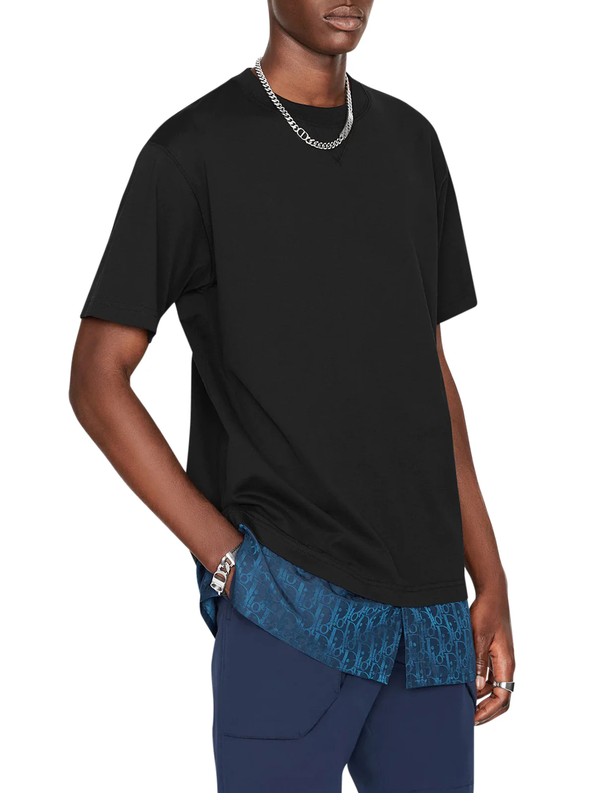OVERSIZED DIOR OBLIQUE T-SHIRT - Image 4