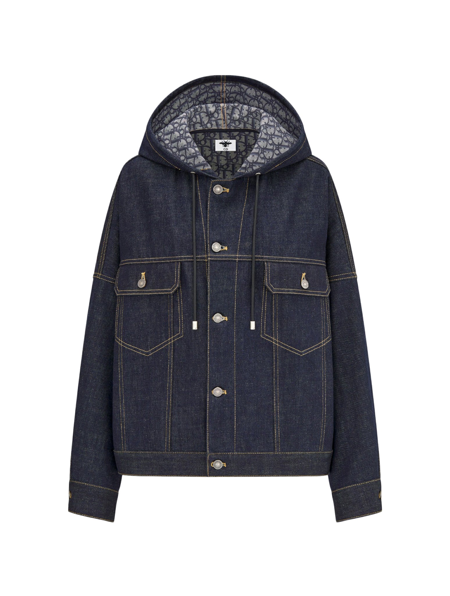 Oversized jacket with hood