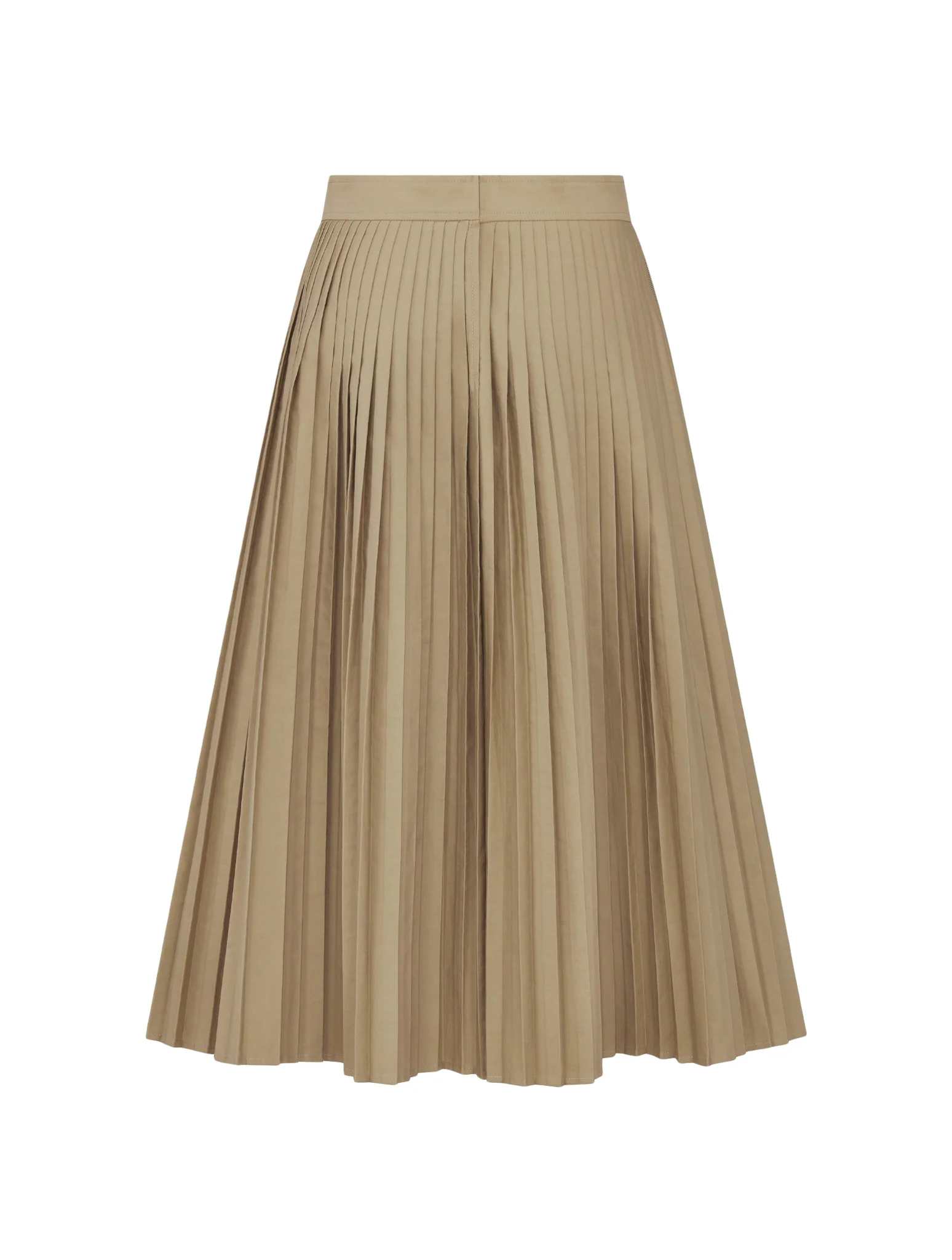 Pleated midi skirt - Image 2