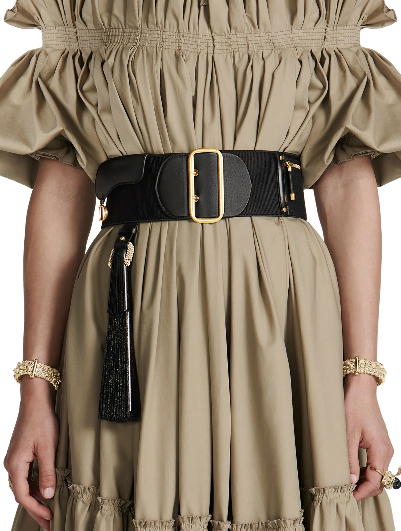 SADDLE LARGE CANVAS belt - Image 2