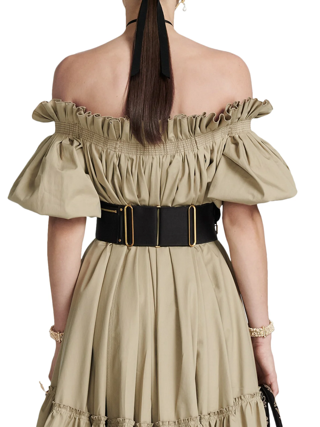 SADDLE LARGE CANVAS belt - Image 3