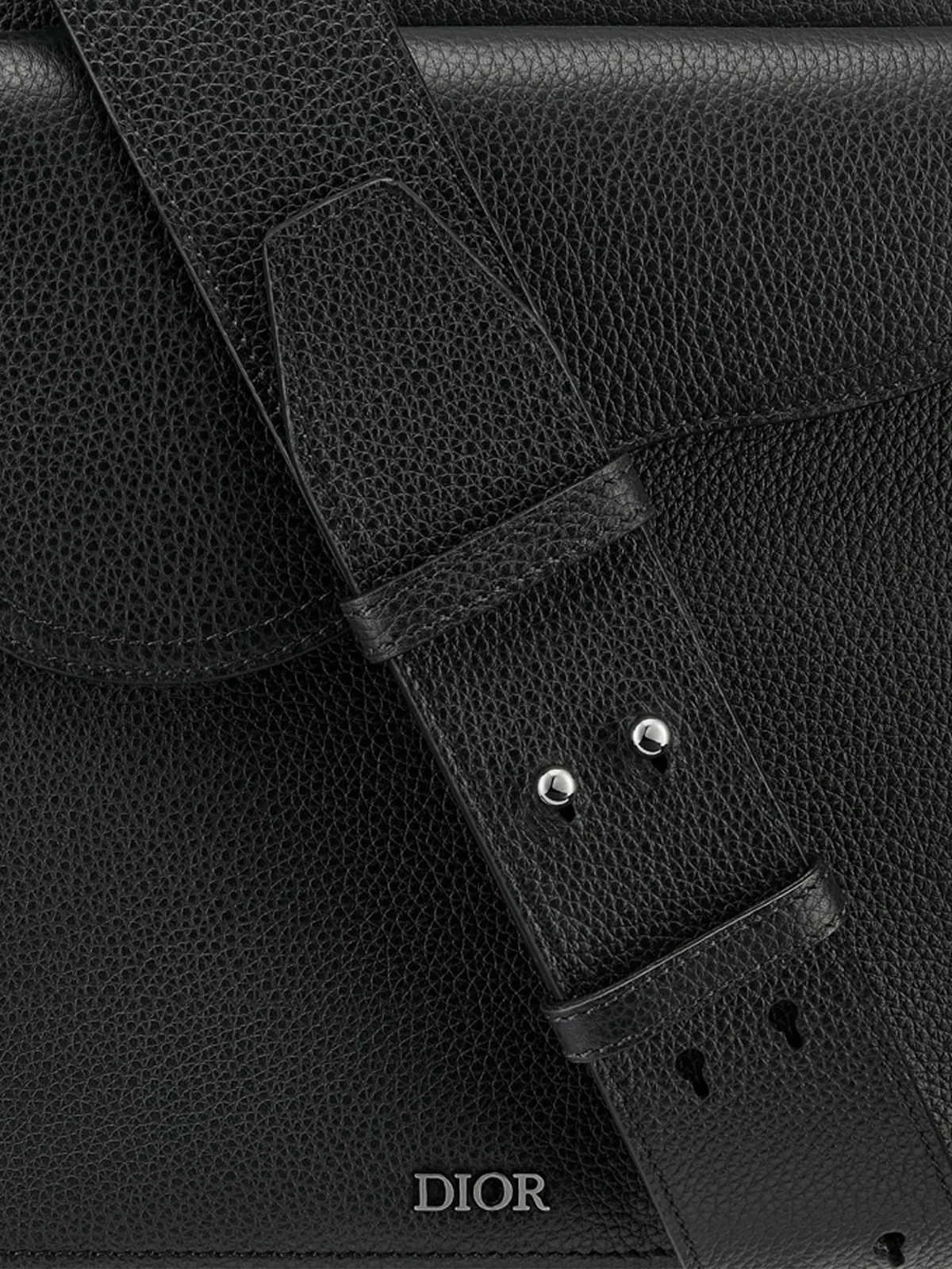 SADDLE TOTE BAG WITH SHOULDER STRAP - Image 4