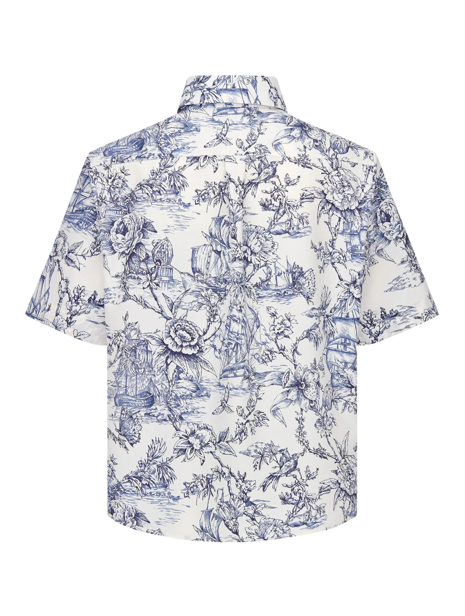 SHORT BLOUSE WITH BUTTONS - Image 2