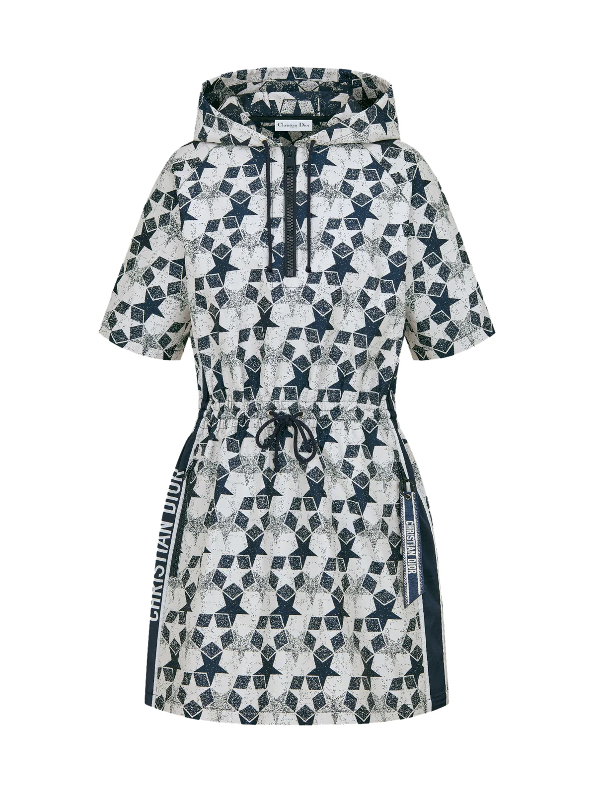 SHORT DRESS WITH HOOD - Image 2