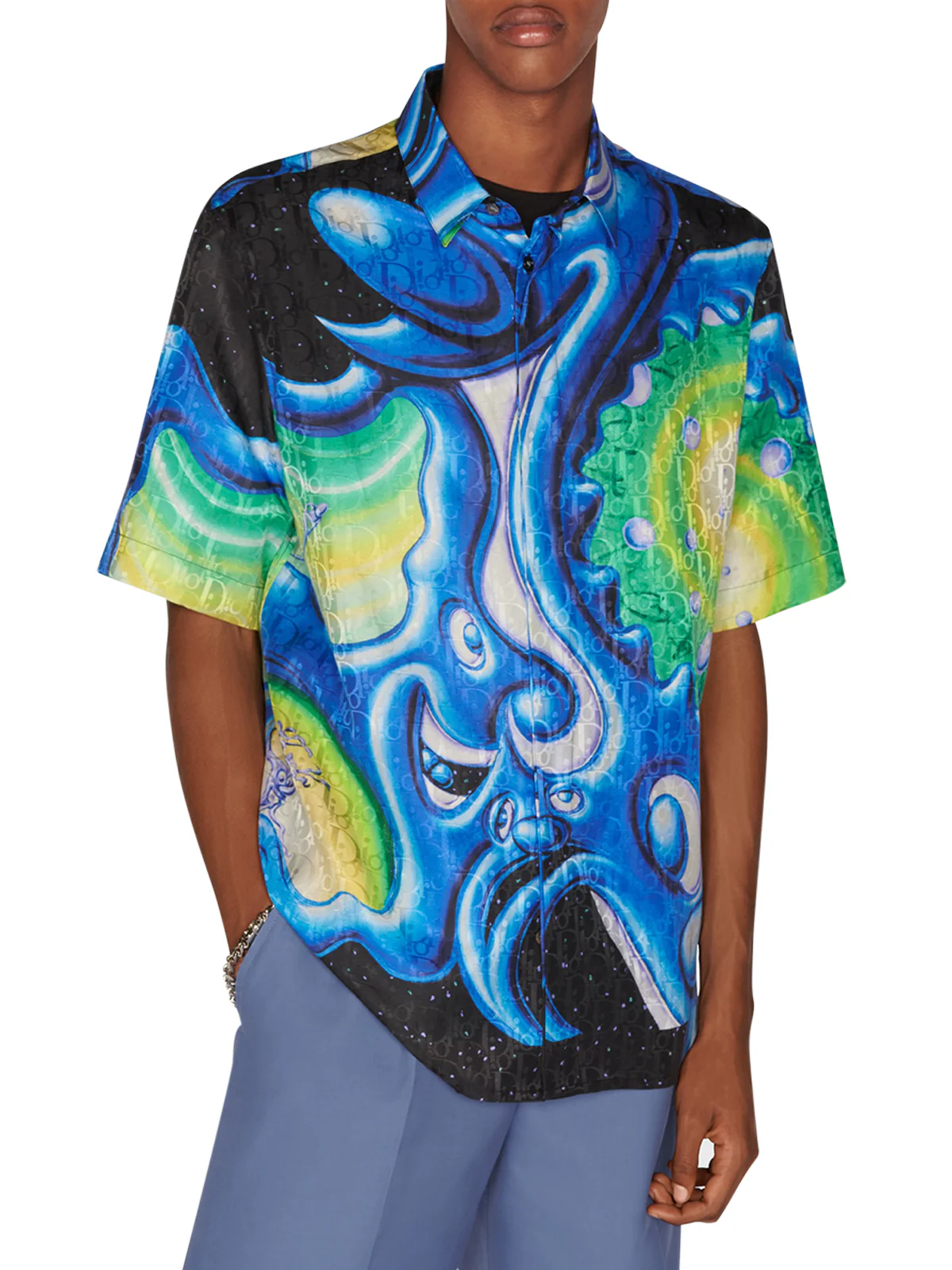 SHORT SLEEVE SHIRT DIOR AND KENNY SCHARF - Image 4
