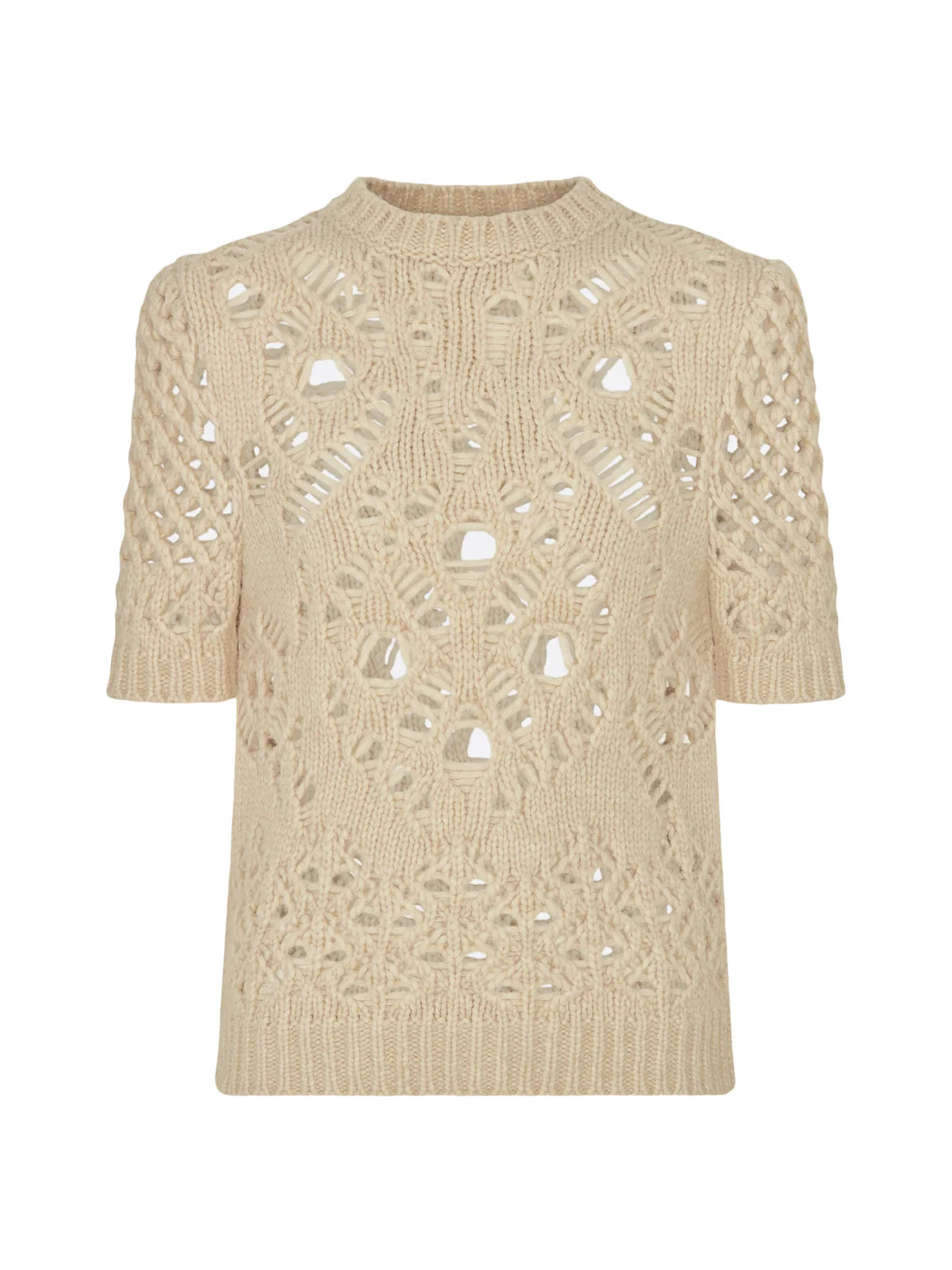 SHORT SLEEVE SWEATER - Image 2