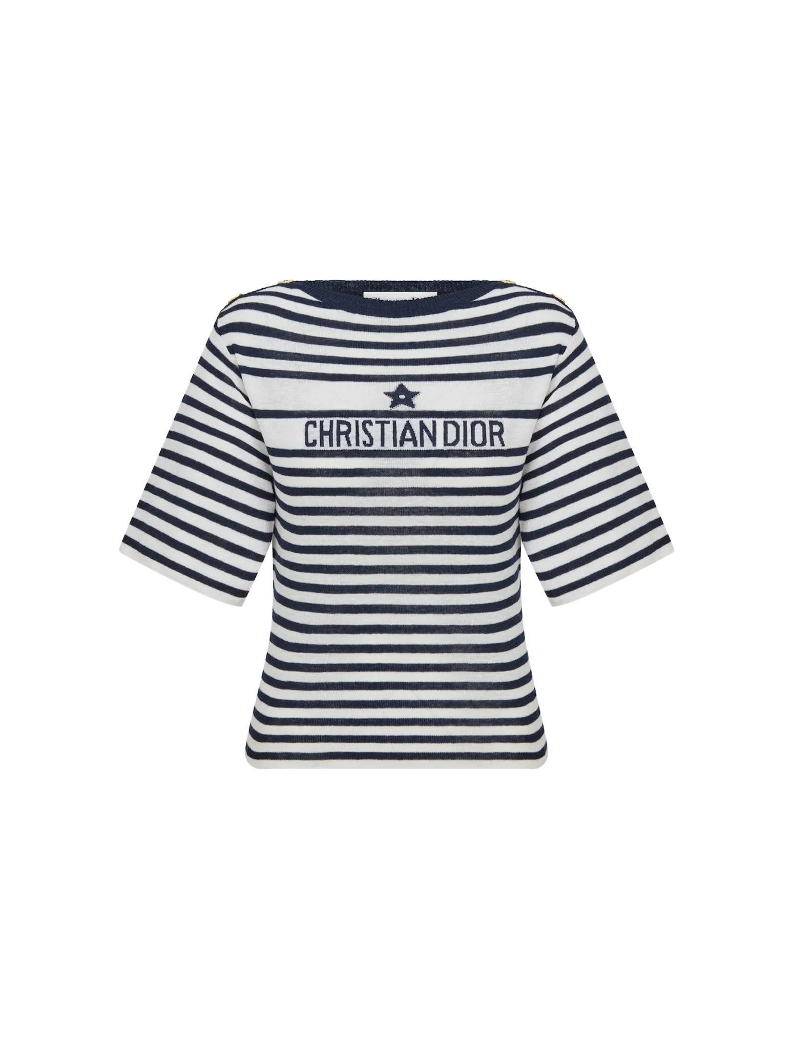 SHORT-SLEEVED SWEATER DIOR MARINIÈRE