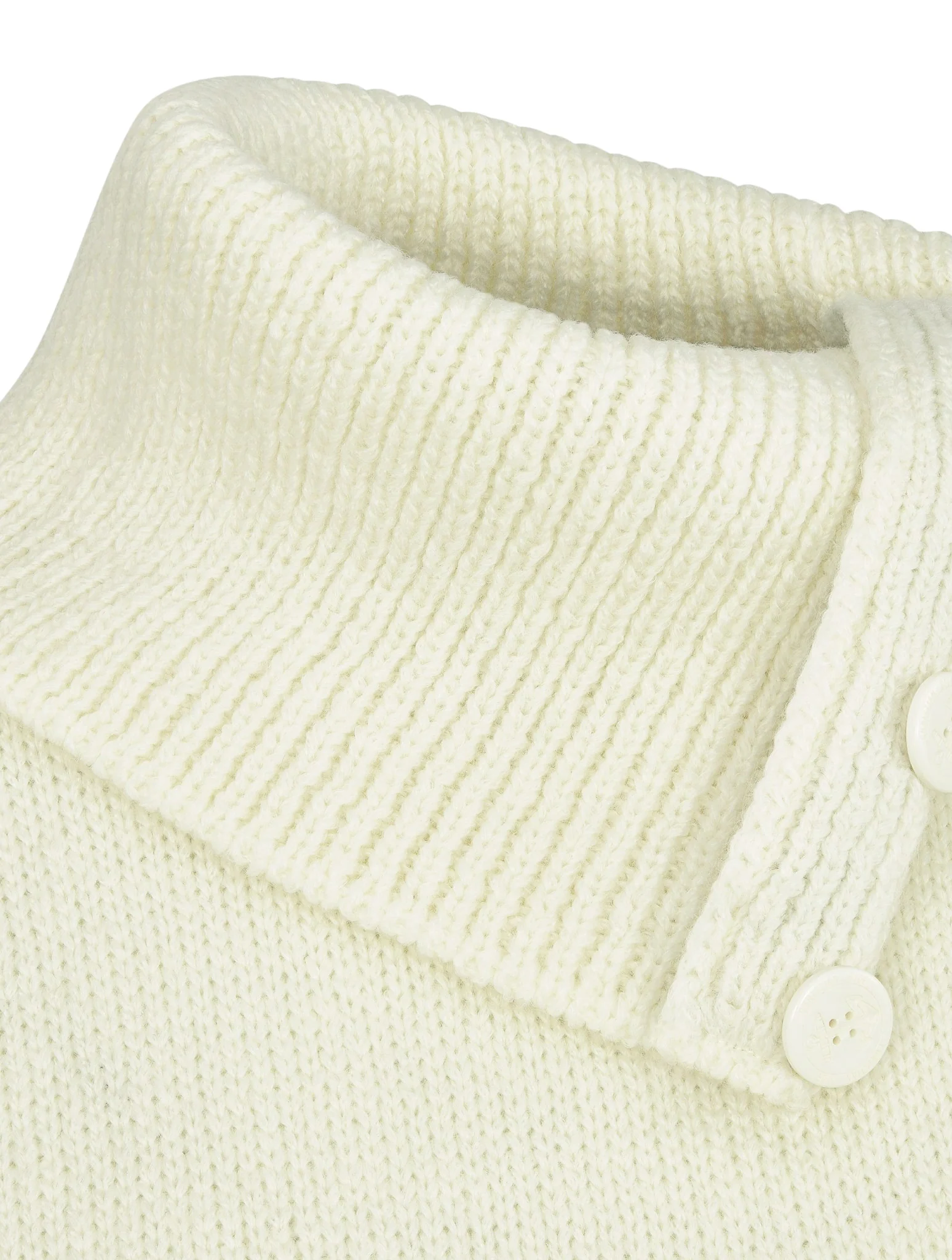Sleeveless sweater with stand collar - Image 3