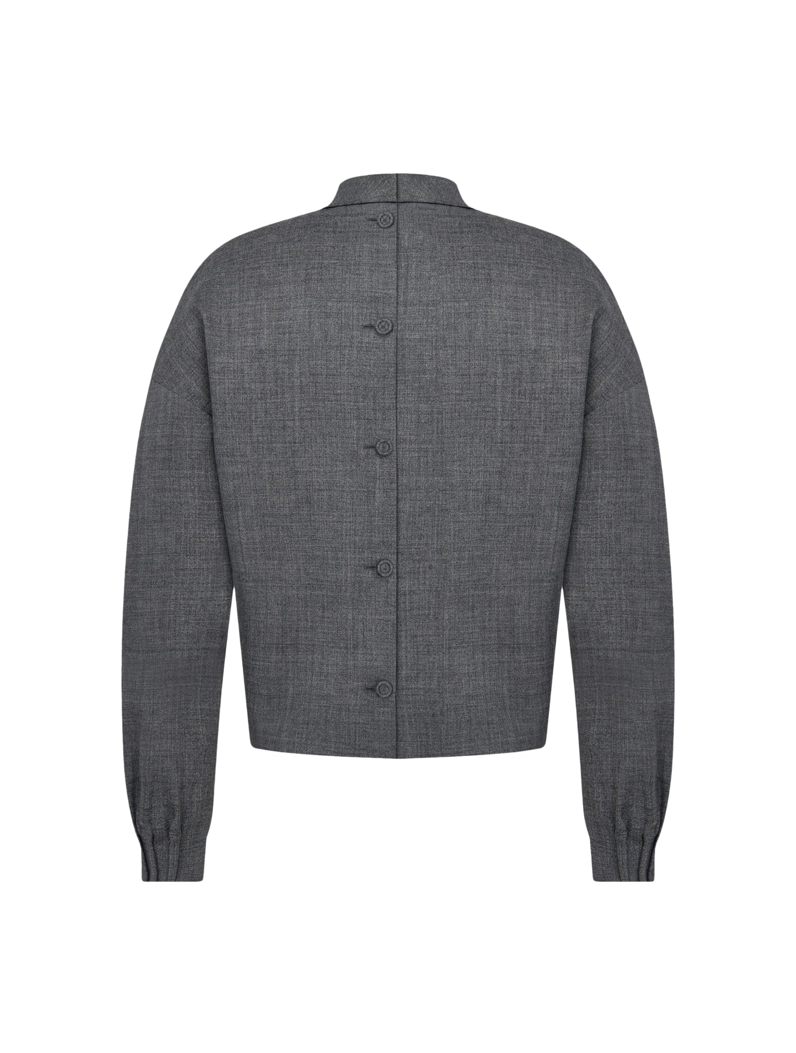 SWEATER WITH RAISED COLLAR - Image 2