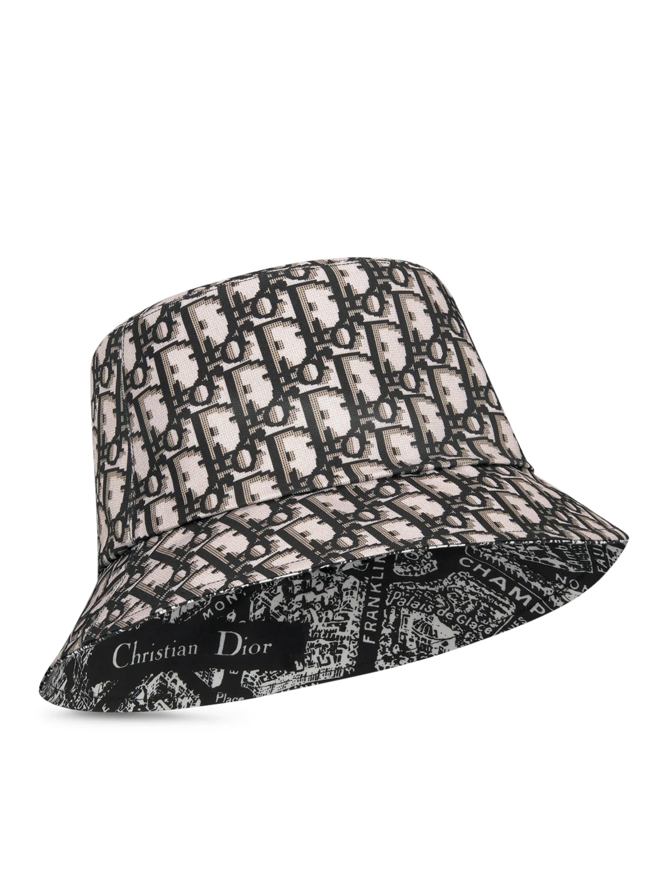 TEDDY-D PLAN DE PARIS REVERSIBLE NARROW BRIM FISHERMAN`S HAT - Image 3