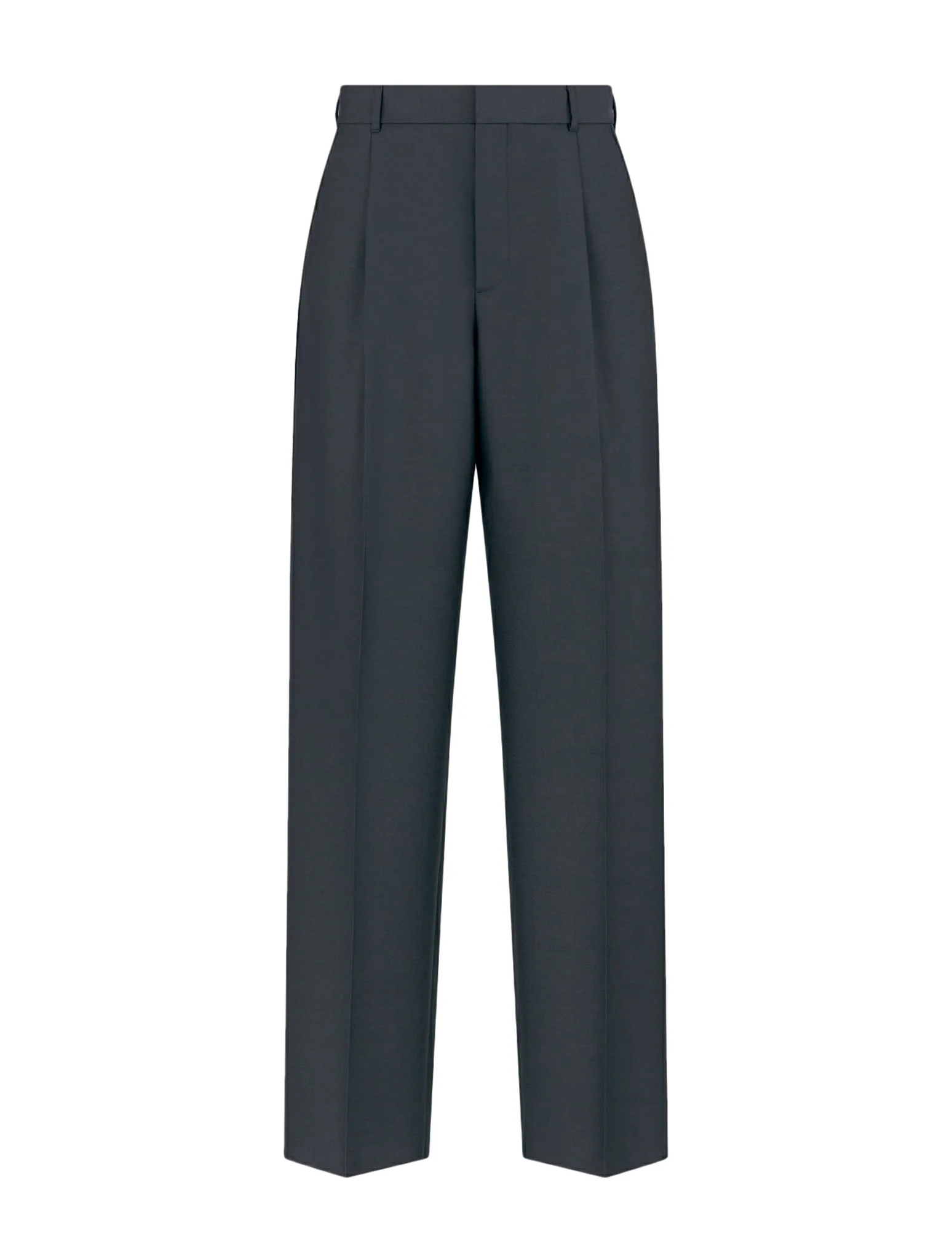 trousers with pleats