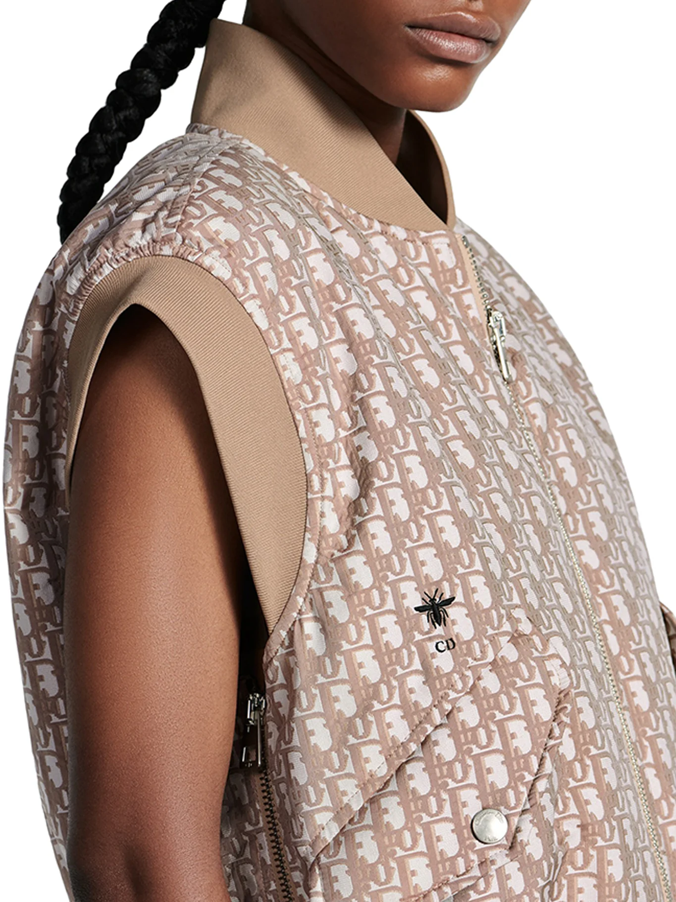 VEST Rose des vents technical taffeta with Dior Oblique motif - Image 6