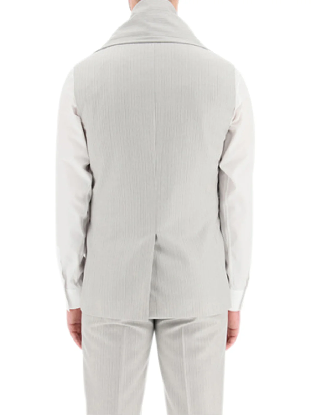vest with pointed lapels - Image 3