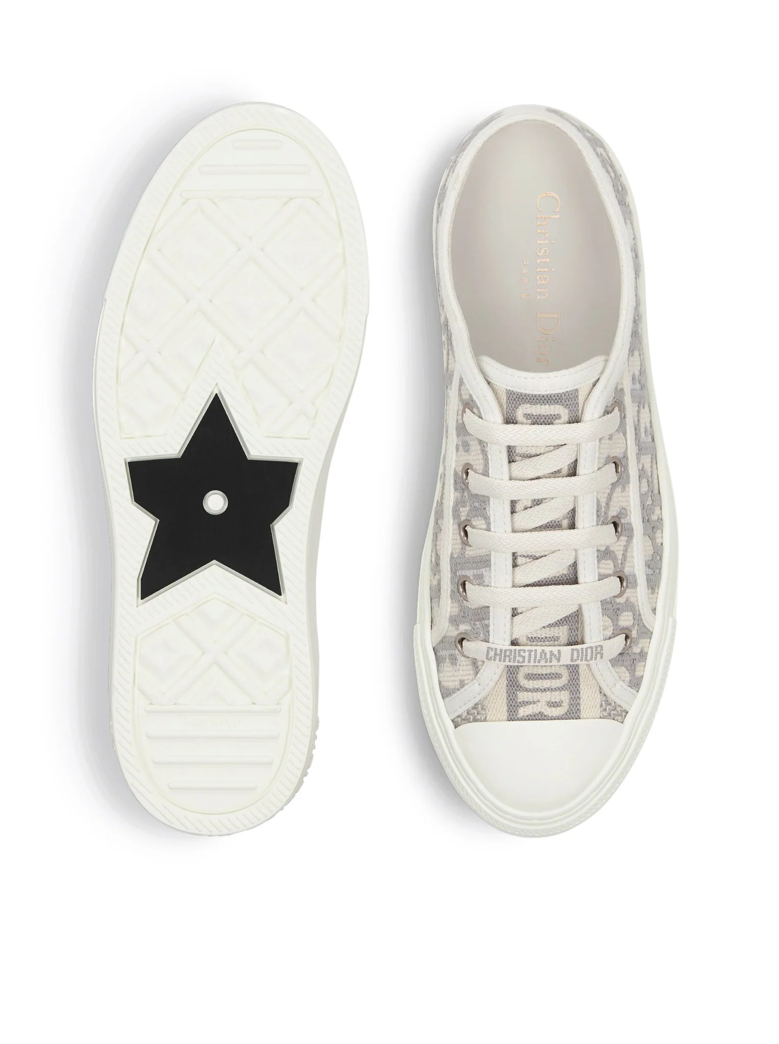 WALK`N`DIOR OBLIQUE EMBROIDERED COTTON SNEAKER - Image 6