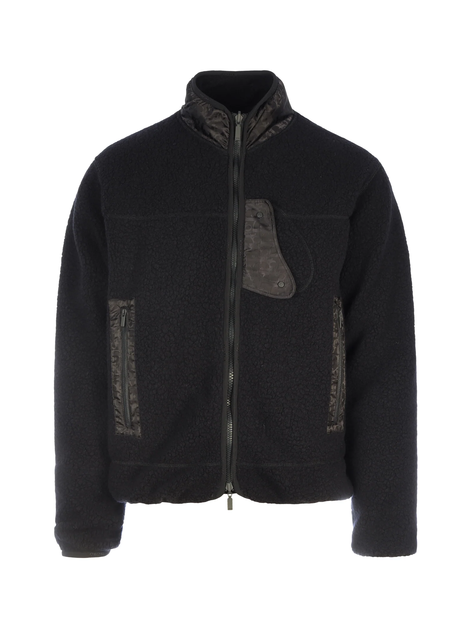 wool and nylon reversible jacket
