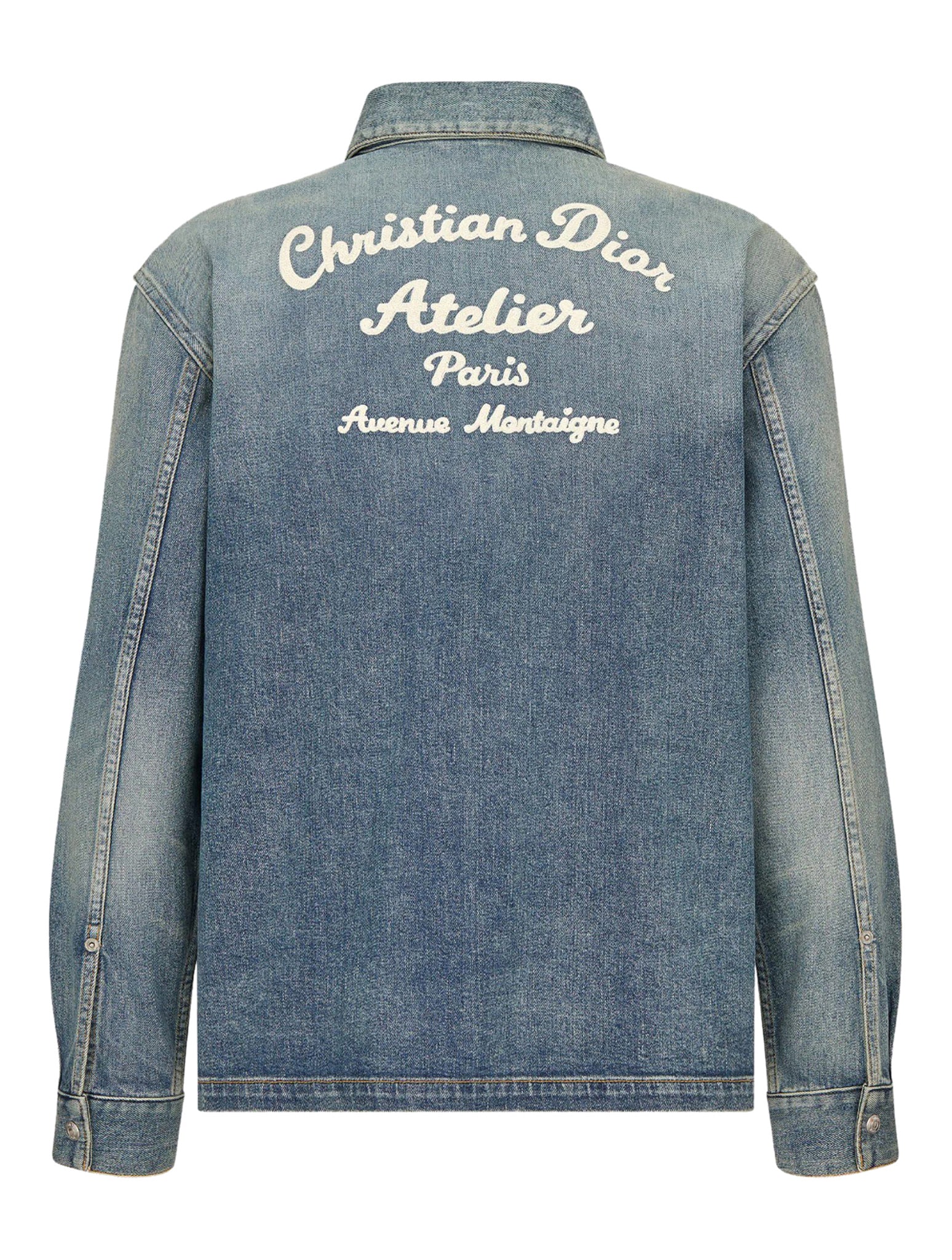 ZIPPED DENIM JACKET - Image 5