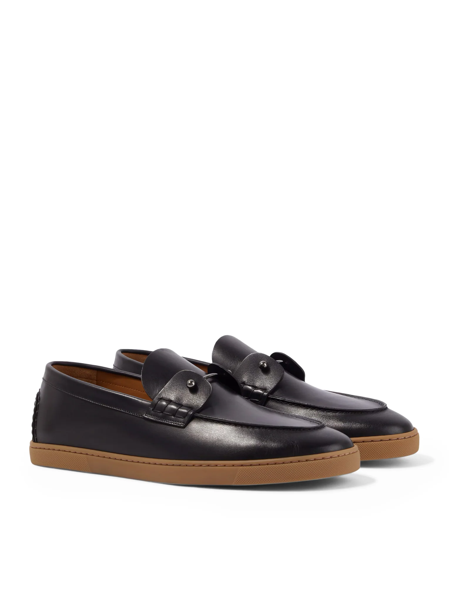 CHAMBELIBOAT LOAFERS IN PATINATED CALFSKIN - Image 2