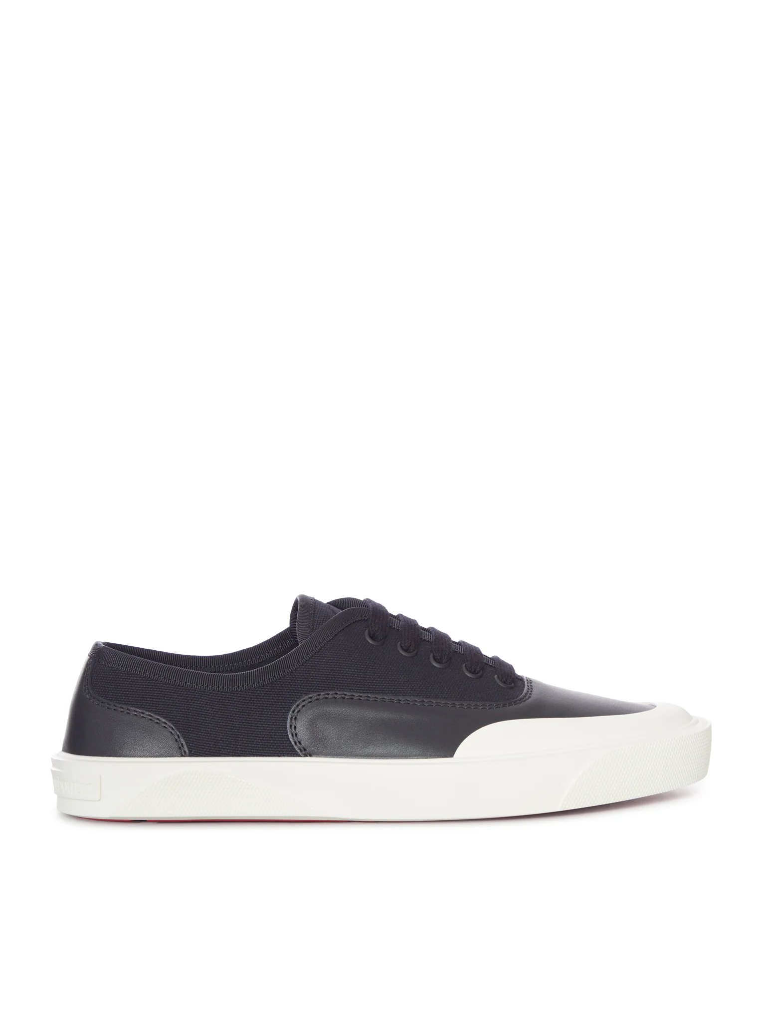 TACTICAL SKATE SNEAKERS IN CALFSKIN AND COTTON