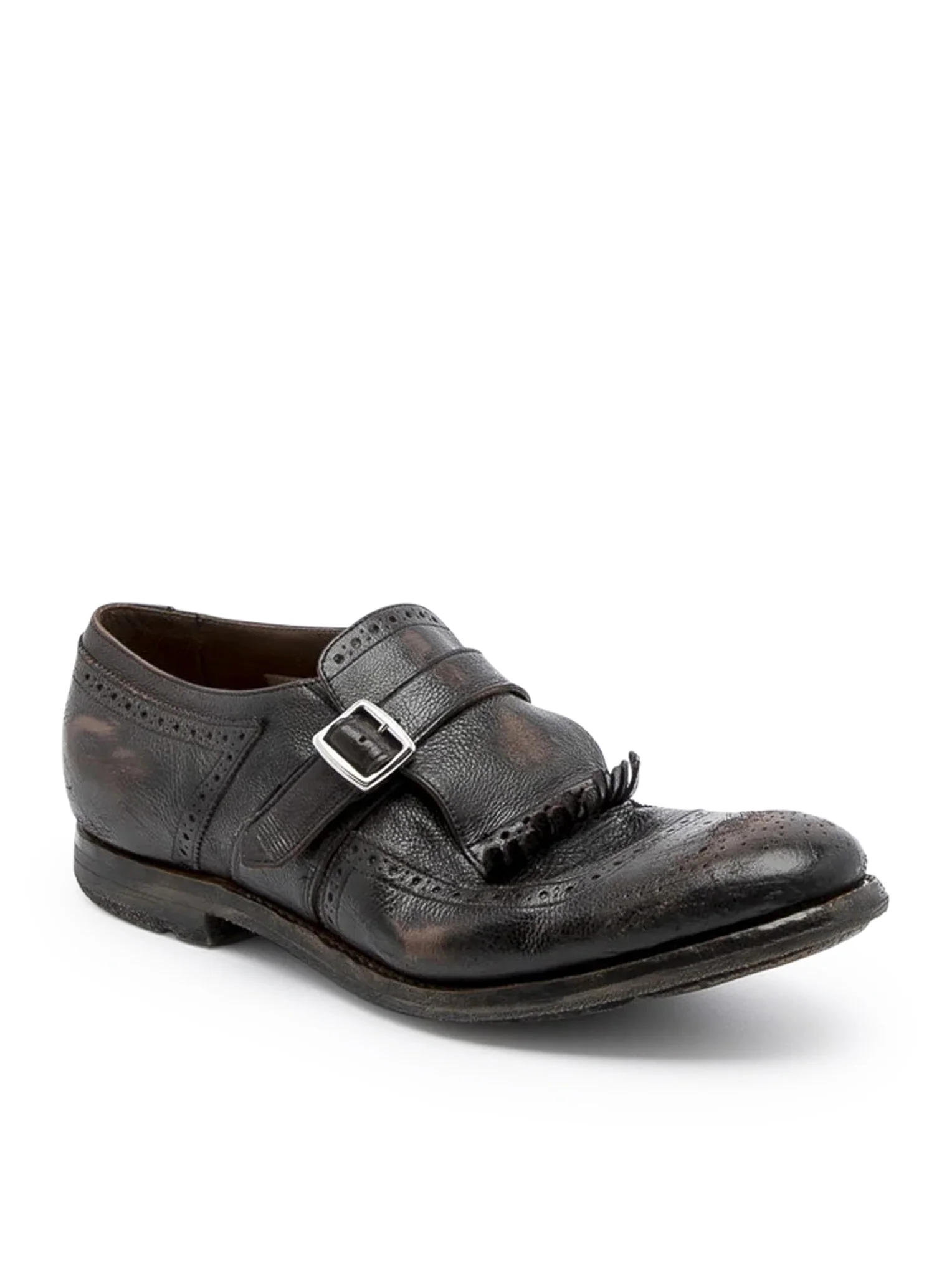 SHANGHAI MONK STRAP IN GLACÉ CALFSKIN - Image 2