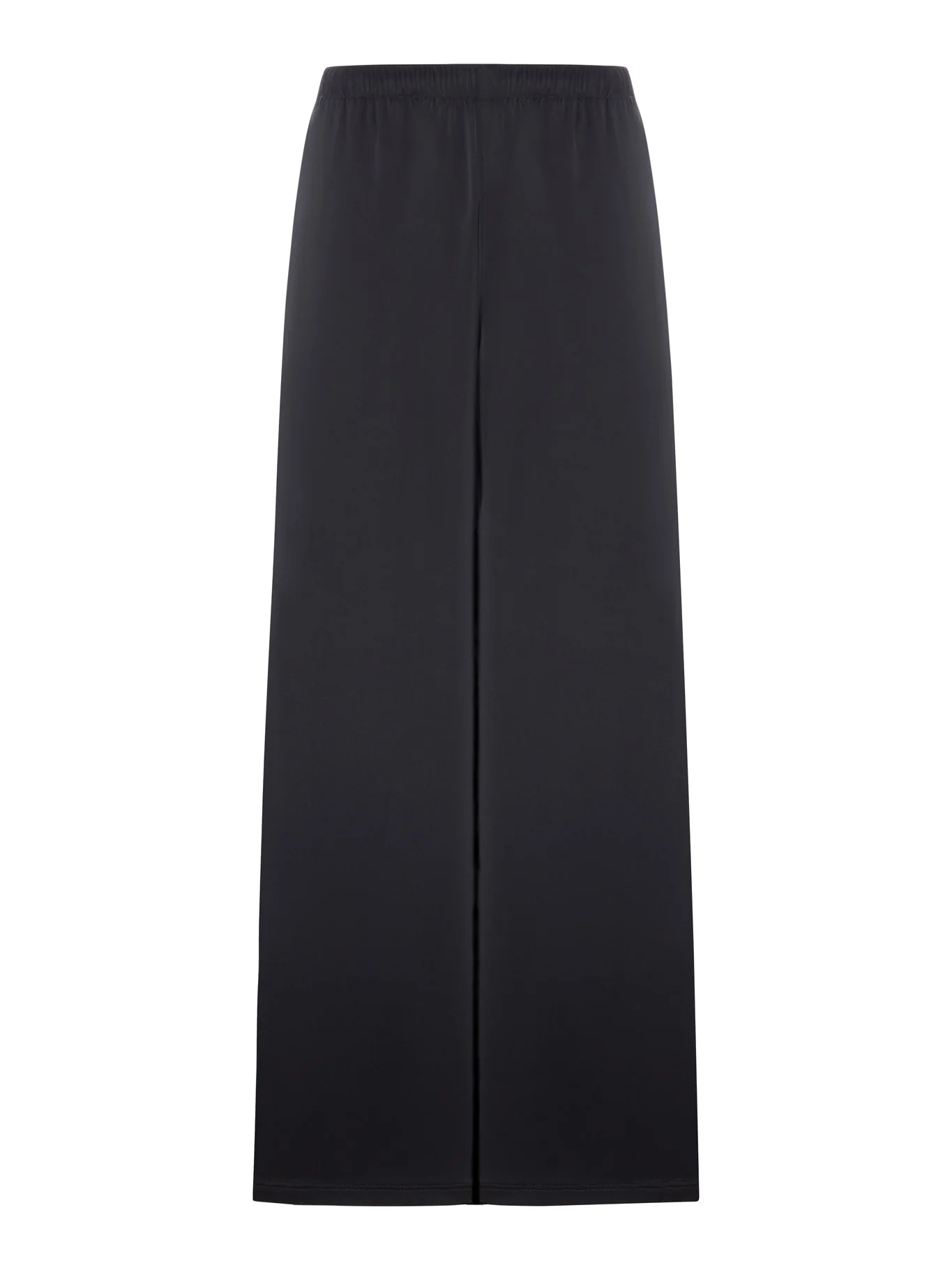 SATIN WIDE TRAIN PANTS